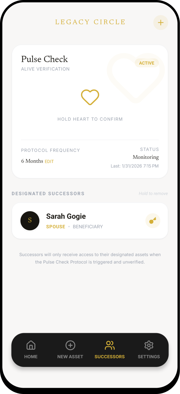 Pulse Check Configuration